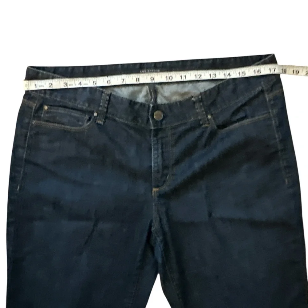 Ann Taylor Modern Straight jeans size 12 - Picture 2 of 4